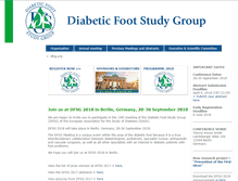 Tablet Screenshot of dfsg.org